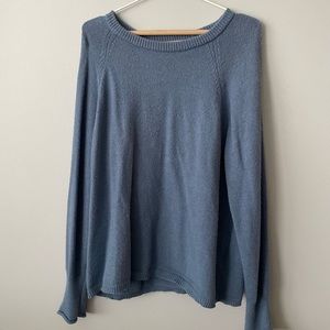 PHILOSOPHY PASTEL BLUE KNIT SWEATER US L LARGE